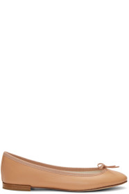 Repetto - Tan Leather Cendrillon Ballerina Flats
