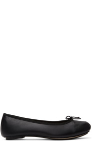 Repetto - Black Leather Nizieri Metis Ballerina Flats