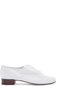 Repetto - White Zizi Oxfords