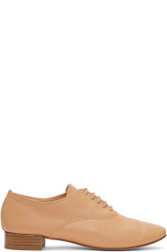 Repetto - Chaussures oxford brun clair Zizi