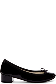 Repetto - Black Patent Camille Ballerina Heels
