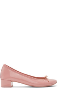 Repetto - Pink Patent Lou 30 Ballerina Heels
