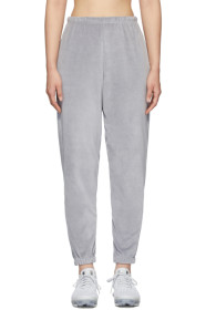 Gil Rodriguez - SSENSE Exclusive Grey Velour Beachwood Lounge Pants