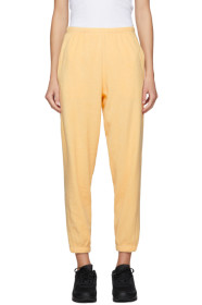 Gil Rodriguez - Pantalon de survêtement jaune Terry Beachwood exclusif à SSENSE