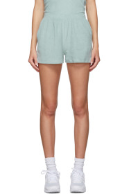 Gil Rodriguez - Short bleu Terry Port exclusif à SSENSE