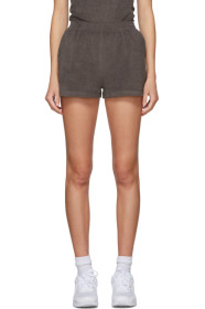 Gil Rodriguez - SSENSE Exclusive Brown Terry Port Shorts