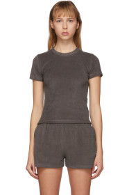 Gil Rodriguez - SSENSE Exclusive Brown Terry Corsica T-Shirt