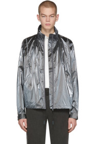 C2H4 - Blouson de survêtement réfléchissant argenté MTRO Piped 3M