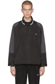 C2H4 - Blouson à demi-glissière gris
