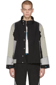 C2H4 - Blouson à glissière noir Interstellar Liaison