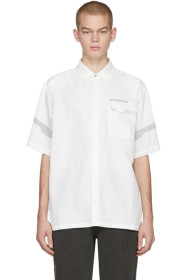 C2H4 - Chemise à manches courtes blanche Time Secret-Service