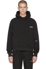 C2H4 - Pull à capuche noir Memory Supervisor