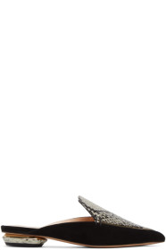 Nicholas Kirkwood - Pink Python Beya Mules