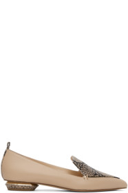 Nicholas Kirkwood - Beige Python Nappa Beya 18 Loafers