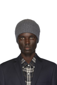 Officine Générale - Grey Cashmere Beanie