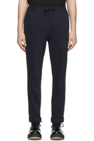 Officine Générale - Navy Garment-Dyed Phil Trousers