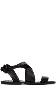 Officine Générale - Black Positano Sandals