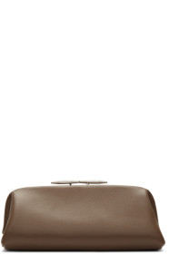 Little Liffner - Khaki Oyster Clutch