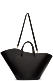 Little Liffner - Black Large Two-Way Tulip Tote
