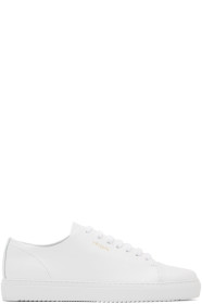 Axel Arigato - White Leather Cap-Toe Sneakers