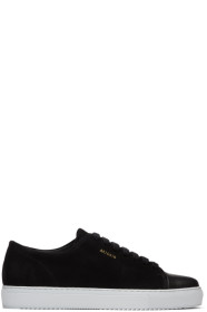 Axel Arigato - Black Suede Cap-Toe Sneakers