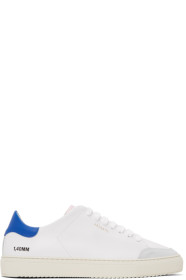 Axel Arigato - White & Blue Clean 90 Triple Sneakers