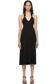 Christopher Esber - Black Coiled Lei Cami Dress