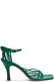 Christopher Esber - Green Valletta Sandals
