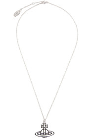 Vivienne Westwood - シルバー Ornella ダブルサイド ペンダント ネックレス