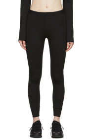 Wone - Black Warm Polartec Logo Tights