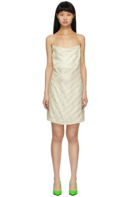 Kirin - White Iridescent Sleep Dress