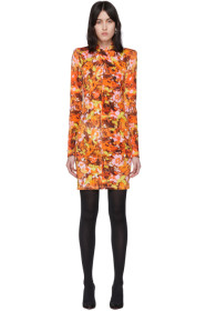 Richard Quinn - Orange Floral Dress