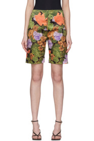 Richard Quinn - Multicolor Floral Shorts