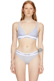 Calvin Klein Underwear - 蓝色 Modern 三角形法式文胸