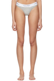 Calvin Klein Underwear - Grey Modern Thong
