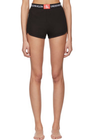 Calvin Klein Underwear - Black Mesh Sleepwear Shorts
