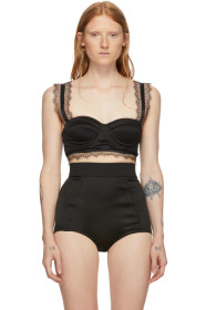 Wandering - Black Lace Bra