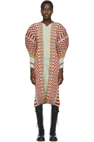 Julia Heuer - Red & Multicolor Peter Print Rudi Dress