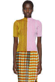 Julia Heuer - Pink & Red Knit Ginger T-Shirt