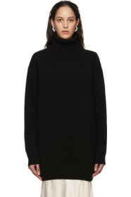 Gauge81 - Black Oversized Cashmere Perth Turtleneck