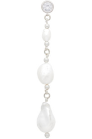 Mounser - Silver Single Swell Earring