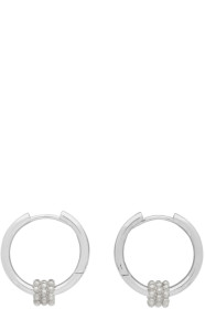 Avgvst Jewelry - シルバー ビーズ ペンダント フープ ピアス