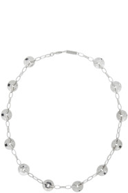 Avgvst Jewelry - Silver Sequin Necklace