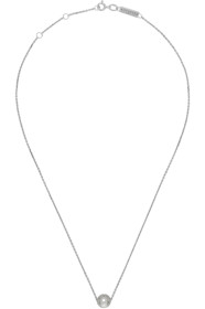 Avgvst Jewelry - Silver Sequin Pendant Necklace