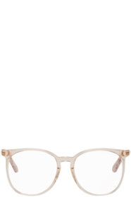 Chloé - Pink Acetate Round Glasses