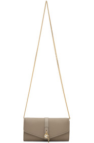 Chloé - Grey Long Aby Wallet Bag