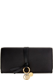 Chloé - Black Long Alphabet Wallet