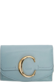 Chloé - ブルー Chloe C トライフォールド ウォレット
