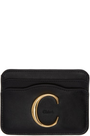 Chloé - Black 'Chloé C' Card Holder