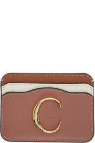 Chloé - Pink 'Chloe C' Card Holder
